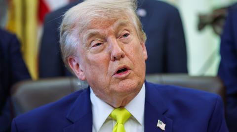Tąpnięcie na giełdach w USA. Komentarz Trumpa