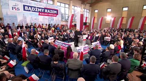 Kaczyński w Leżajsku o niskiej liczbie urodzeń w styczniu