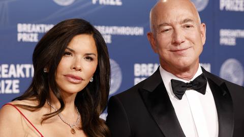 Jeff Bezos na inauguracji Donalda Trumpa