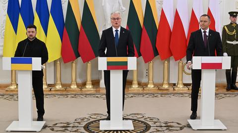 Nawrocki Zełenski Nauseda