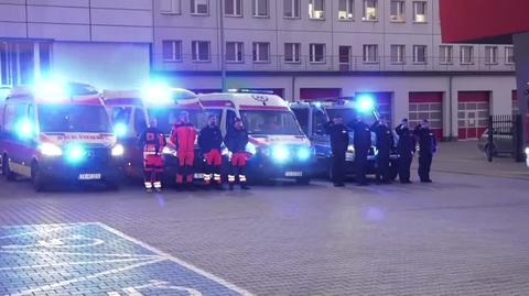 Strażak zmarł podczas ćwiczeń w Kielcach. W całym kraju zawyły syreny