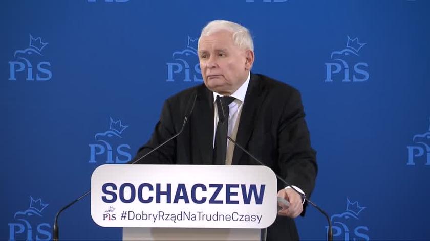 Kaczyński o reparacjach od Niemiec: właściwy moment chyba się zbliża, że trzeba rąbnąć pięścią w stół