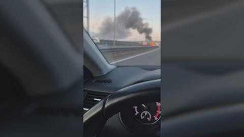 Pożar na A2, Węzeł Konotopa