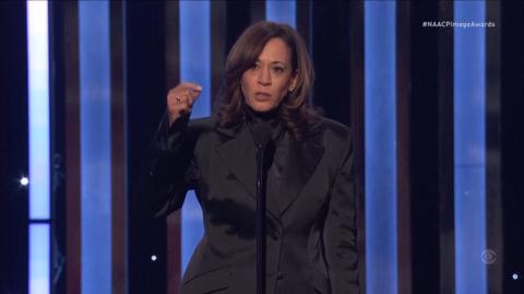 Kamala Harris z nagrodą Chairman's Award (22.02.2025)