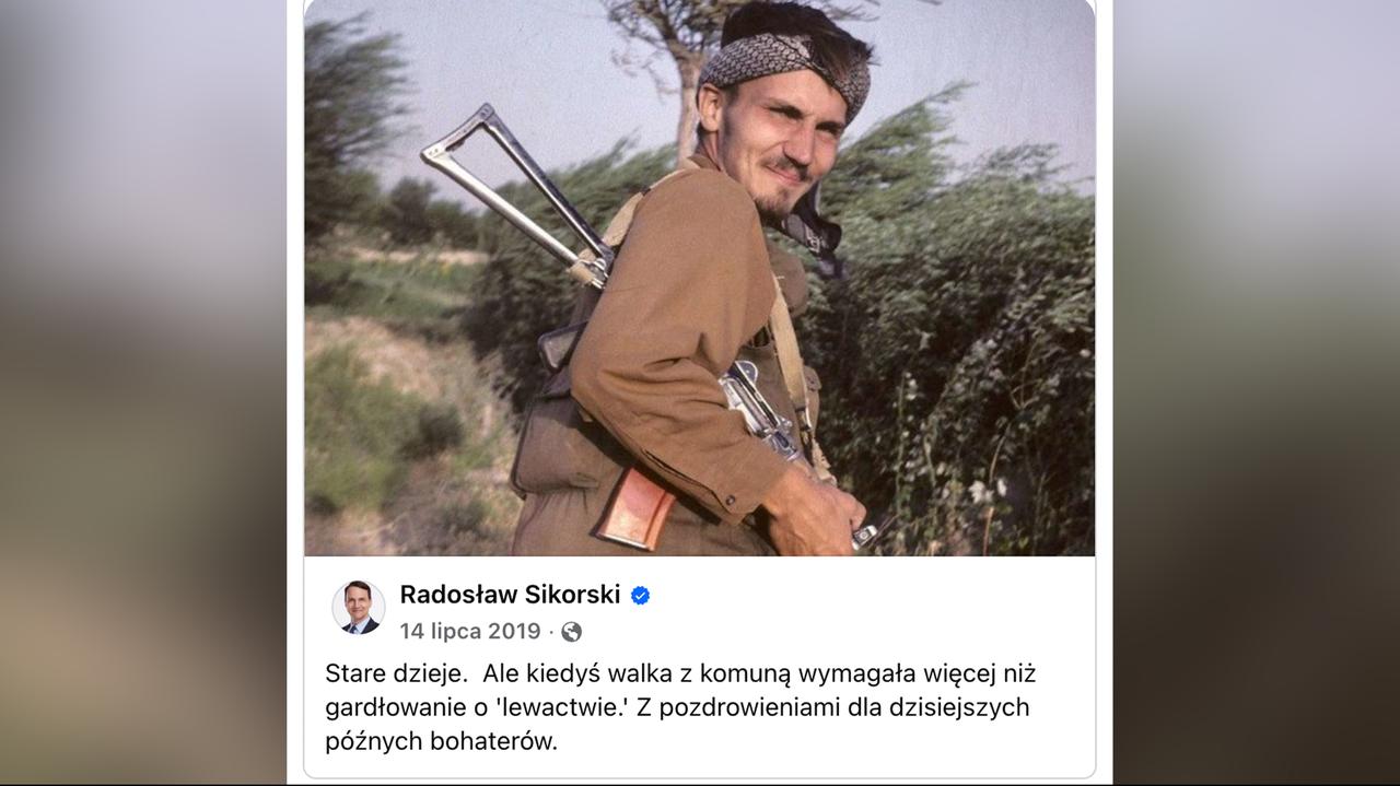 "Pięści w lesie". Nawrocki gratuluje Sikorskiemu "dobrego samopoczucia"