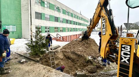 Intensywne opady śniegu w Szczecinie