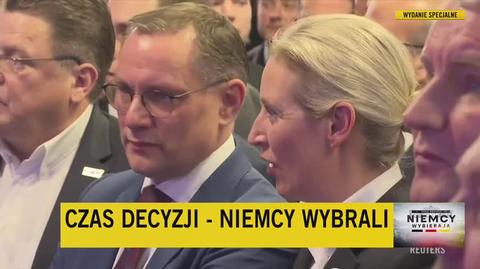 Exit poll: CDU z wynikiem 29 procent. Relacja reporterki TVN24 ze sztabu chadeków