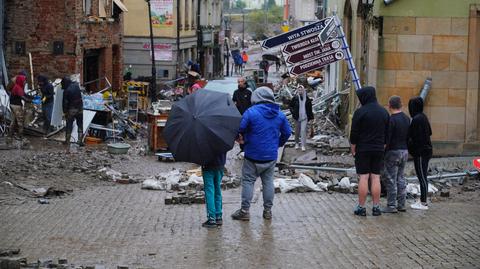 Kłodzko zniszczone po powodzi (25.09.2024)