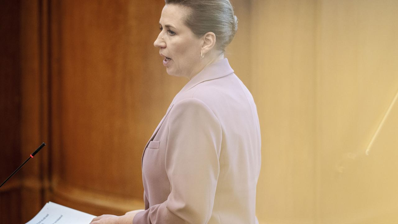 The Prime Minister's firm words. It's about Greenland