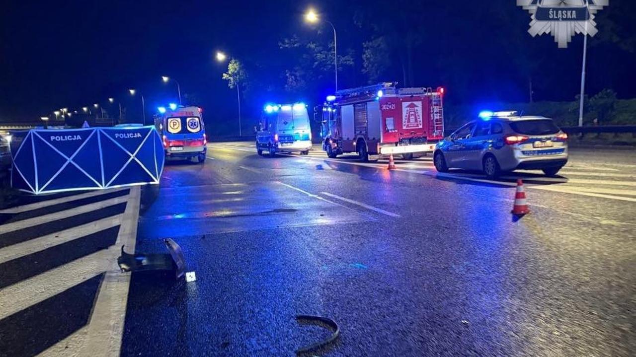 Wypadek na A4, jest ofiara śmiertelna