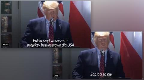 Wspólna deklaracja i wielkie zakupy. Andrzej Duda spotkał się z Donaldem Trumpem