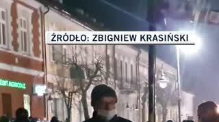 Protest w Sieradzu