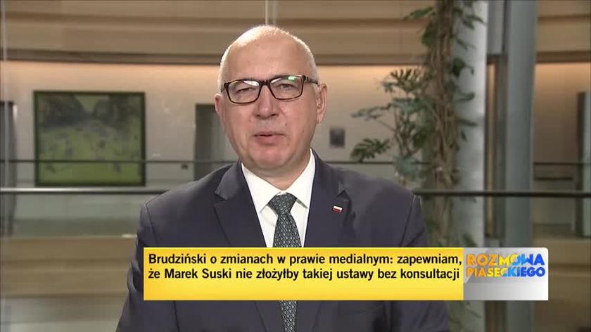 Brudziński: ta ustawa nie ma nic wspólnego z wojną mojego środowiska z pana stacją 