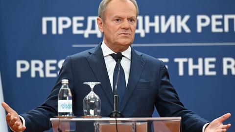 Tusk w Serbii: moje intencje nie zmieniły się na przestrzeni lat