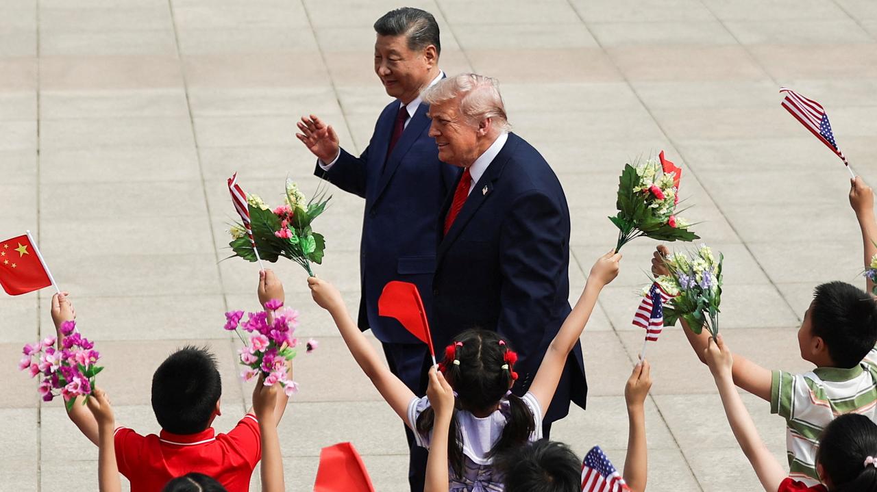 W Pekinie Trump był innym człowiekiem