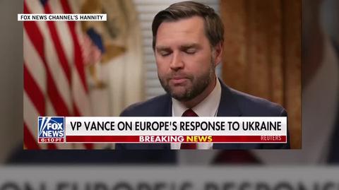 J.D. Vance: jedyną ścieżką do pokoju i dobrobytu jest to, co proponuje Donald Trump