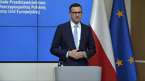 Morawiecki: nie może być tak, że Europa zostawia Ukrainę na pastwę Rosji tylko dlatego, że jest poza UE