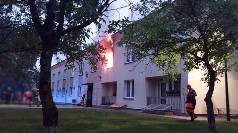 Pożar w domu dziecka w Lublinie 