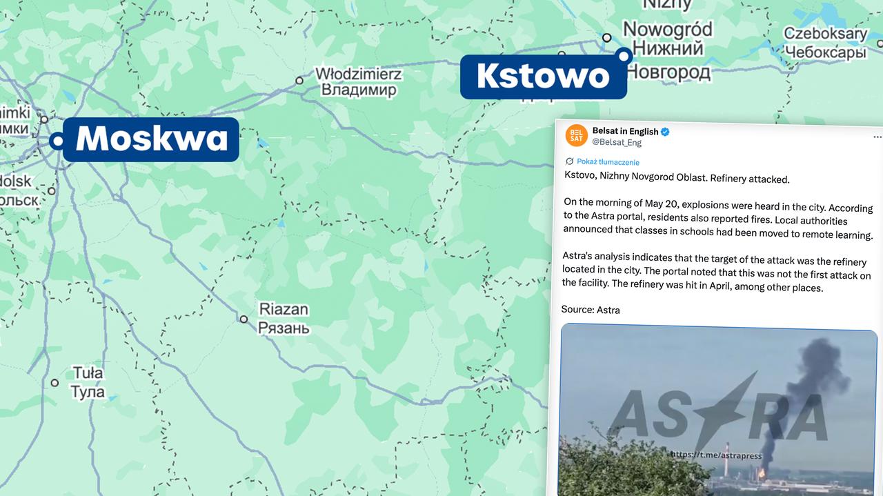 Ukraińcy nie ustępują. Drony znów zaatakowały rosyjskie obiekty