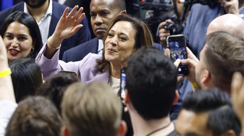 Wybory w USA. Najnowszy sondaż pokazuje, że Kamala Harris obejmuje prowadzenie w kluczowych stanach