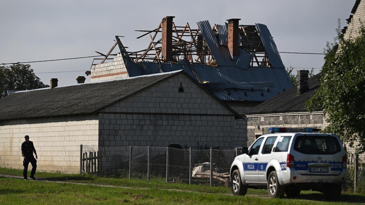 Na ich dom runął rosyjski dron. "Są wystraszeni, ale nie są w szoku"