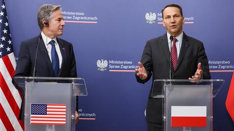 Sikorski: mam nadzieję, że Polska i USA będą kontynuowały działania na rzecz wsparcia Kijowa