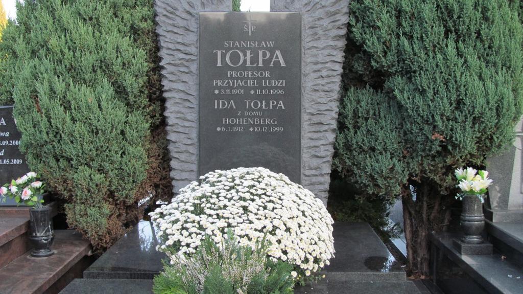 Grób Stanisława Tołpy