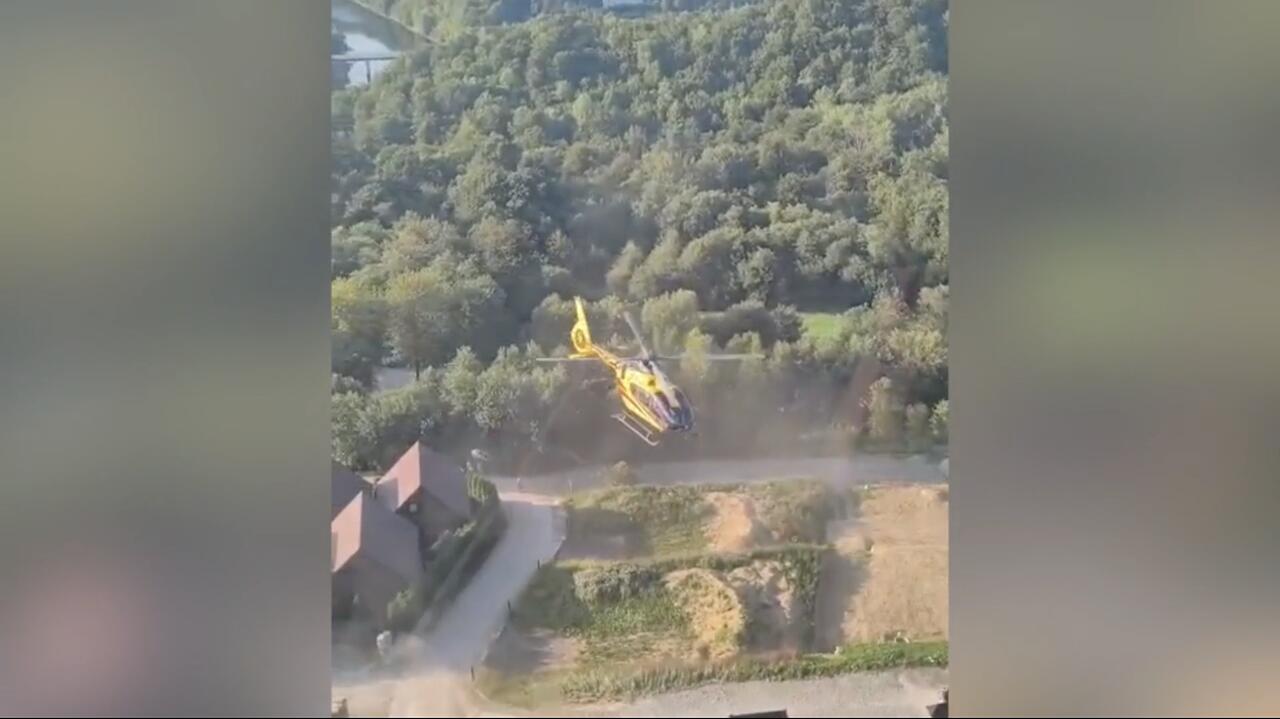 Wypadek quada. Lądował śmigłowiec ratunkowy