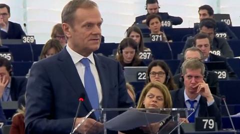 Donald Tusk podsumował posiedzenie Rady Europejskiej. Całe wystąpienie