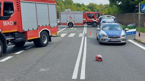 Przejechali motocyklem na czerwonym. 16-latek zginął, 17-latka w ciężkim stanie