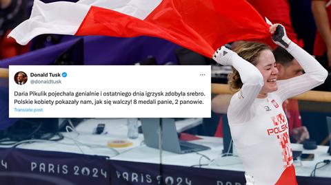 Daria Pikulik wicemistrzynią olimpijską w wieloboju kolarskim