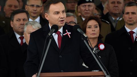 Prezydent Duda: są niedostatki obecnej wolnej Polski