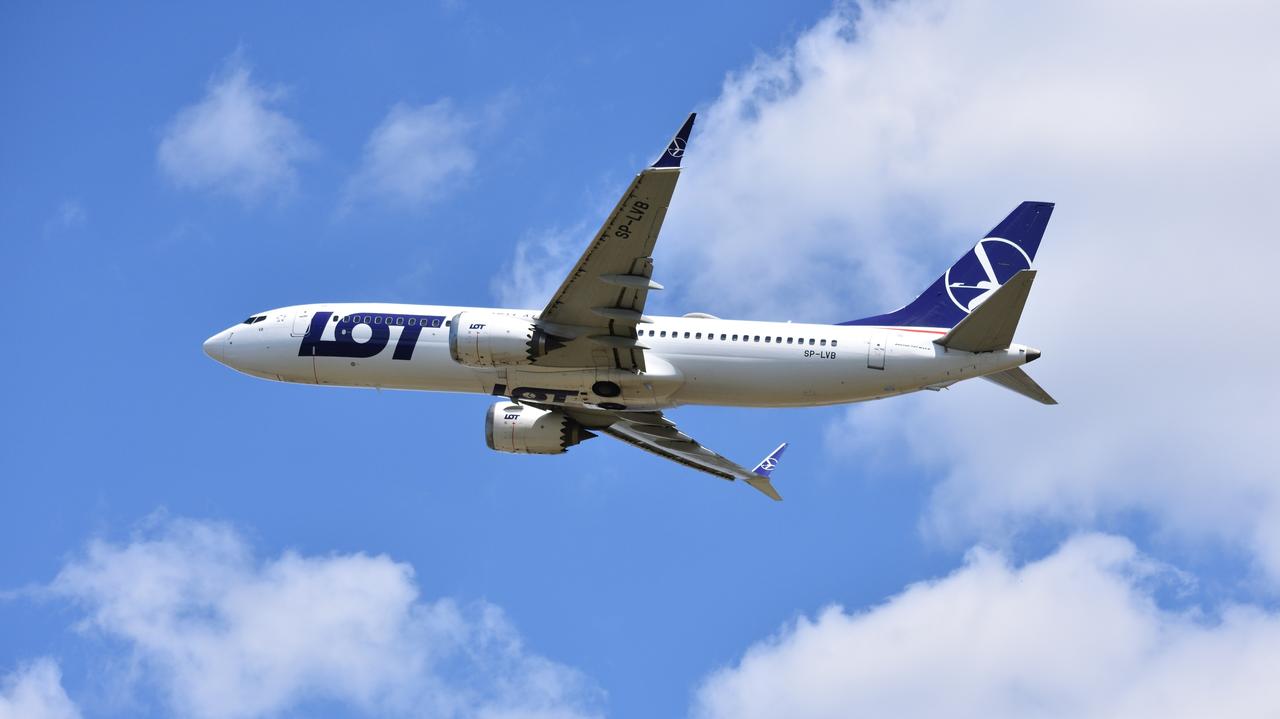 Samolot lecący do Warszawy zderzył się z ptakami