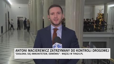 Dorota Łoboda o zachowaniu Antoniego Macierewicza