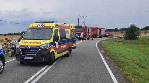 Spowodował wypadek i odjechał. Dwie osoby trafiły do szpitala