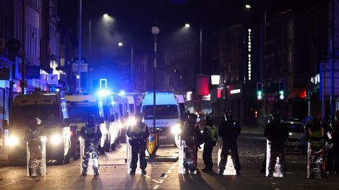 Starcia z policją po ataku nożownika w Southport. Do zamieszek doszło też przy Downing Street