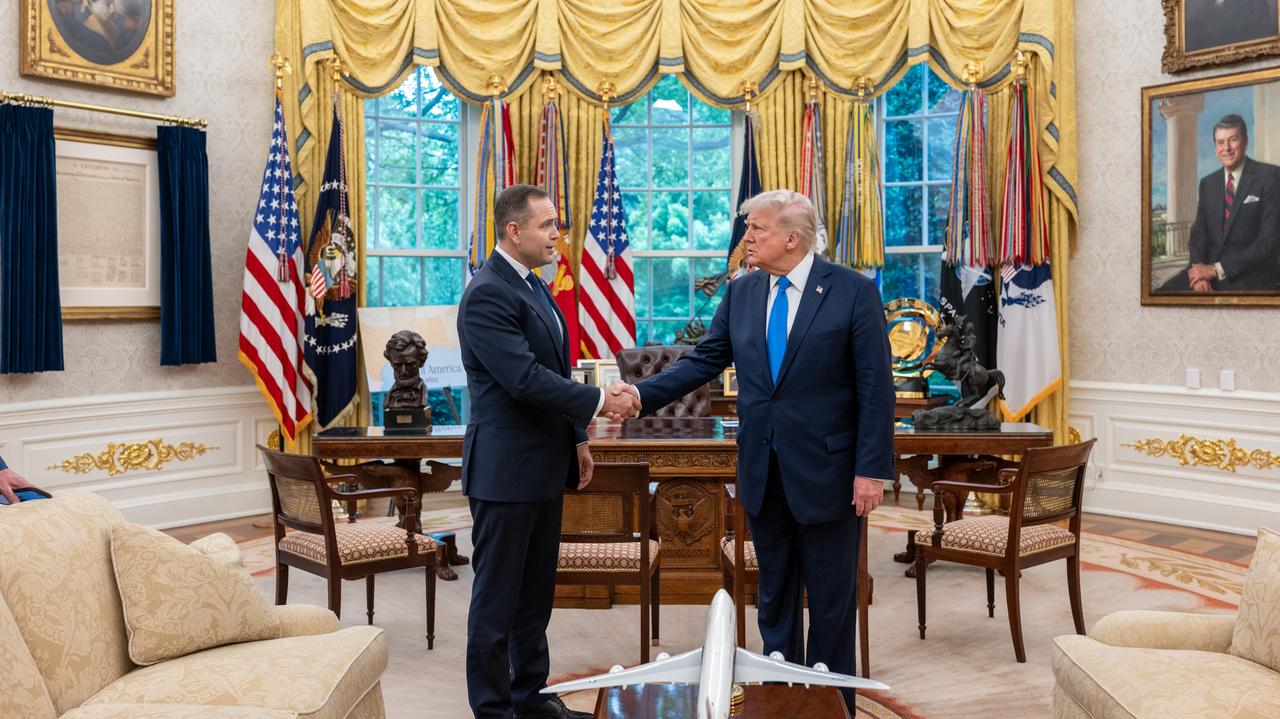 Karol Nawrocki spotkał się z Donaldem Trumpem w Gabinecie Owalnym