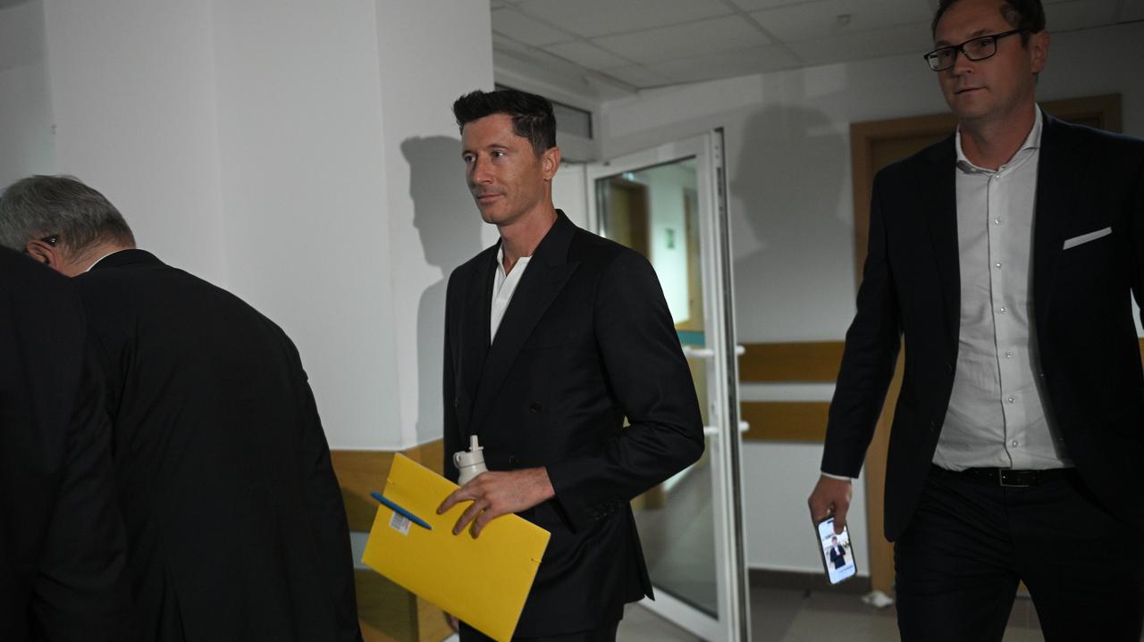 Lewandowski pojawił się w sądzie