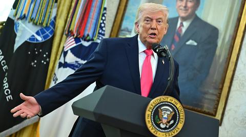 Prezydent USA Donald Trump