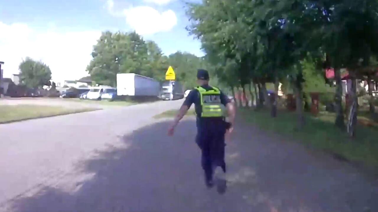 Uciekał przed policją, padły strzały