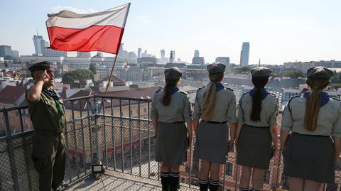 W całym kraju w godzinę "W" uczczono powstańców warszawskich