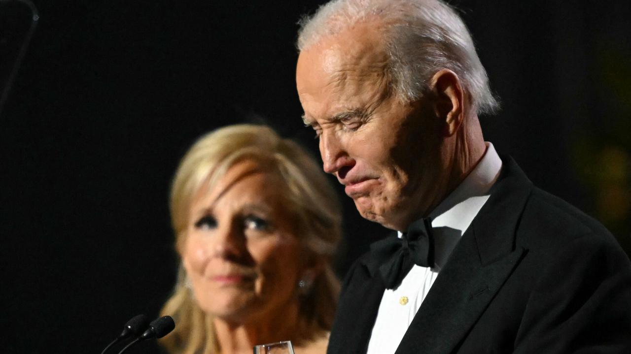 Joe Biden could not hide his tears