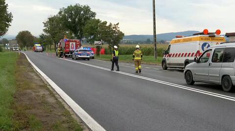 Tragiczny wypadek w Pustkowie Wilczkowskim