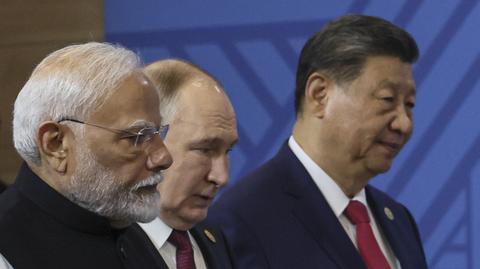 Xi Jinping jest jednym z głównych graczy BRICS. Przybył na szczyt w Kazaniu