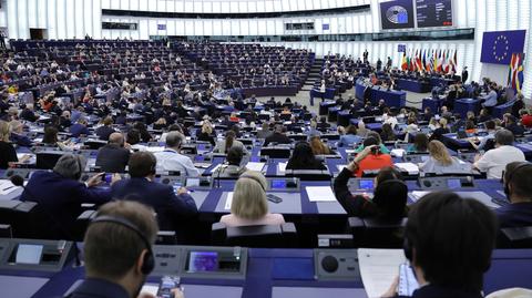 Rozpoczęło się pierwsze posiedzenie nowego europarlamentu. Roberta Metsola ponownie wybrana