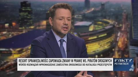 Rafał Trzaskowski o fotoradarach. "Postuluję, żeby kamery wróciły w ręce samorządów"