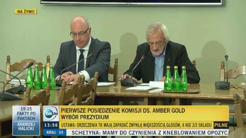 Wassermann, Suski i Grabowski na czele komisji ws. Amber Gold