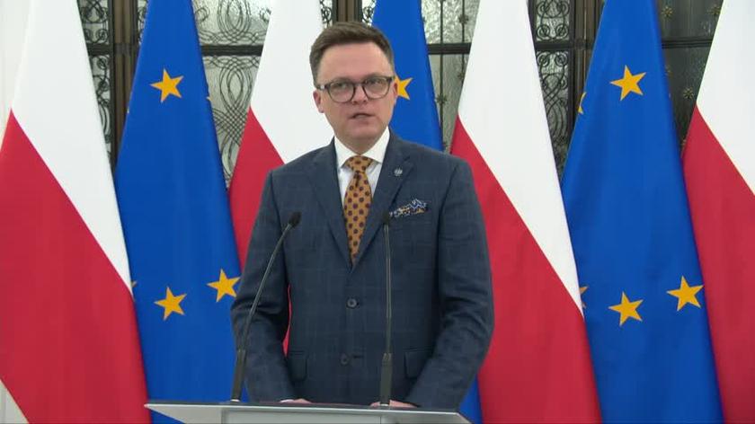 Hołownia: establishment of the Lex Tusk commission, interprets the review of the Law and Justice team as an auto review