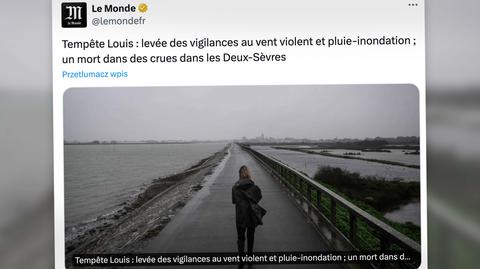 Samochód wpadł do rzeki w miejscowości Saint-Georges-de-Noisné