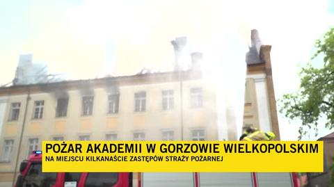 Prezydent miasta: Spłonął jeden z najważniejszych budynków w mieście